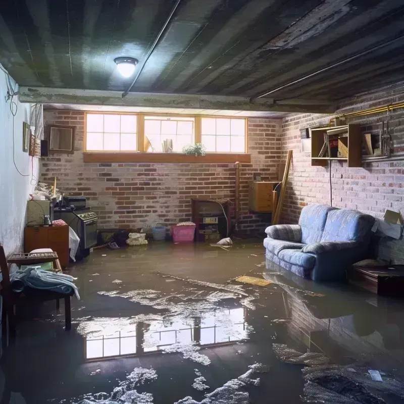 Flooded Basement Cleanup in Surrey, ND